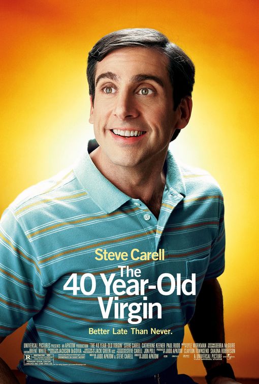 The 40-Year-Old Virgin (2005), best comedy movies of all time